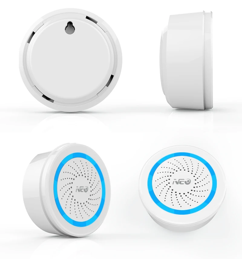 

Z-Wave Smart USB Siren Alarm Detector Sensor Compatible with 300/500 series Home Sound Light Alarm Home Security Sensor
