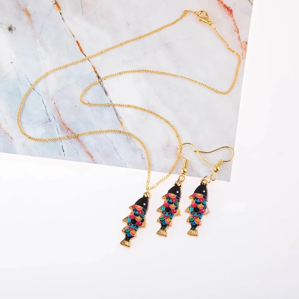 

Fashion Jewelry 2020 Animal Earring Drop Tassel Dangle Korean Earrings Fish Tortoise Aesthetic Design for Women Aretes De Mujer