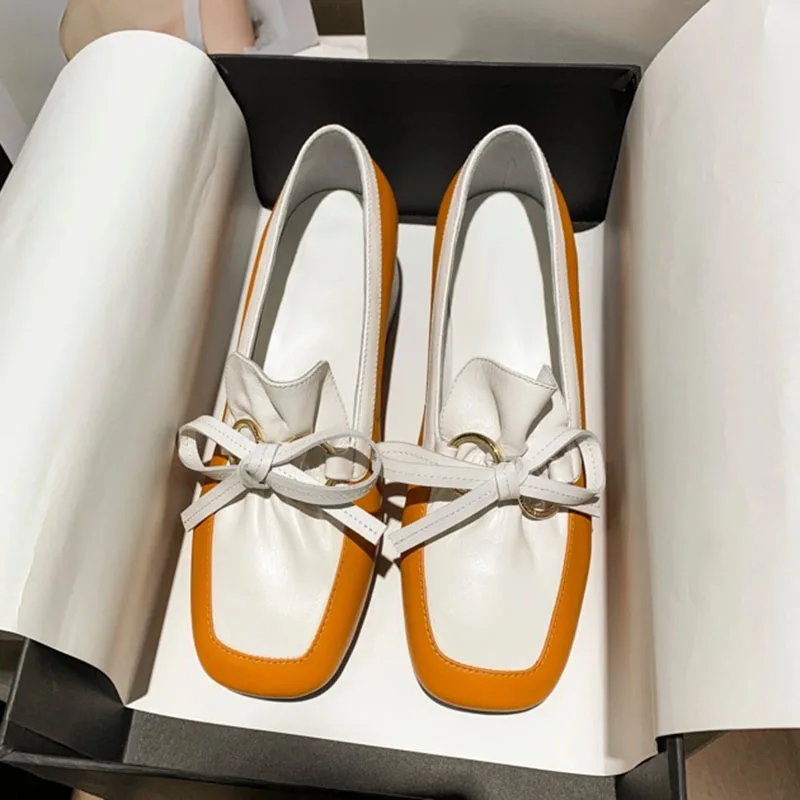 preço Mocassins Femininos Outono Design Da Marca Deslizamento-sobre Sapatos Moda Feminina Saltos Altos 5cm Couro Mocassins Casuais