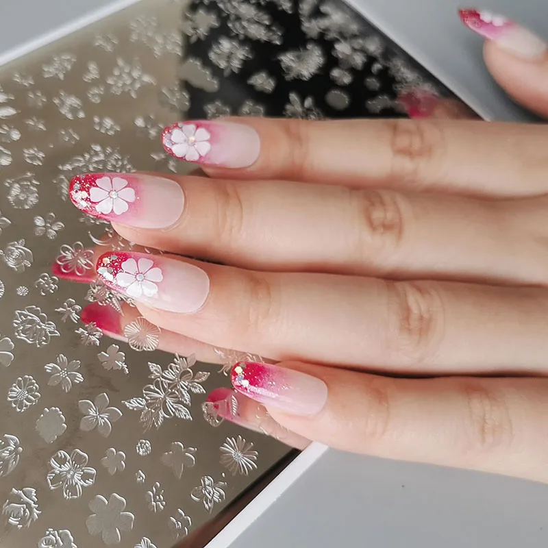 Стальная пластина для стемпинга XMQ инструменты дизайна ногтей пластины с