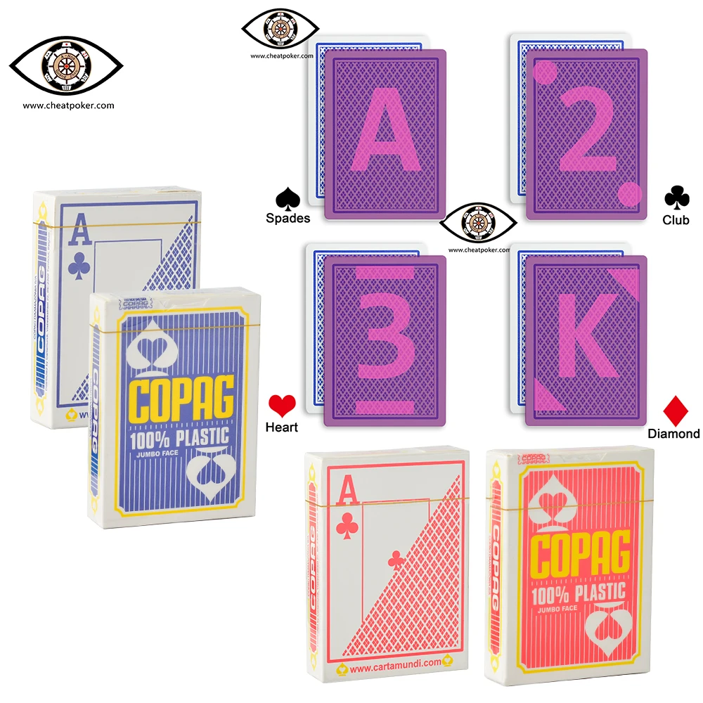 Игральные карты COPAG для инфракрасных контактных линз волшебное шоу анти чит