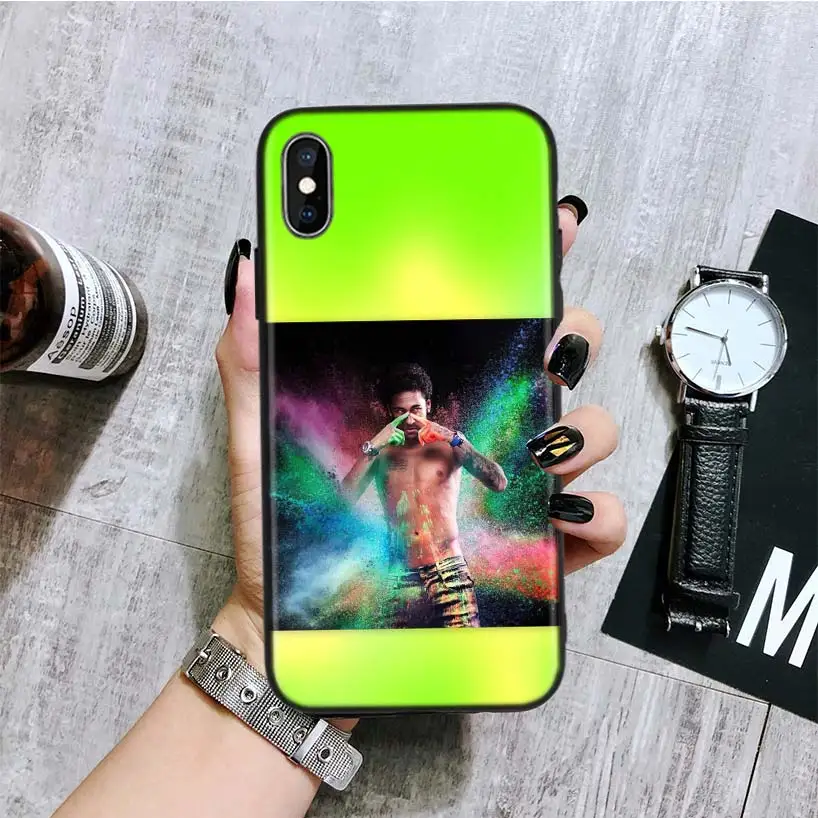 Черный чехол для телефона Neymar с футбольным плеером для Apple IPhone 11 Pro XS MAX XR 7 8 6 6S Plus X 10 Ten 5 5S SE Coque Shell
