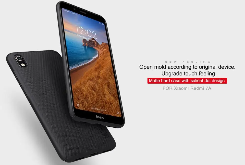 NILLKIN чехол для телефона Xiaomi Redmi 7A Супер Матовый Жесткий Чехол|Бамперы| |