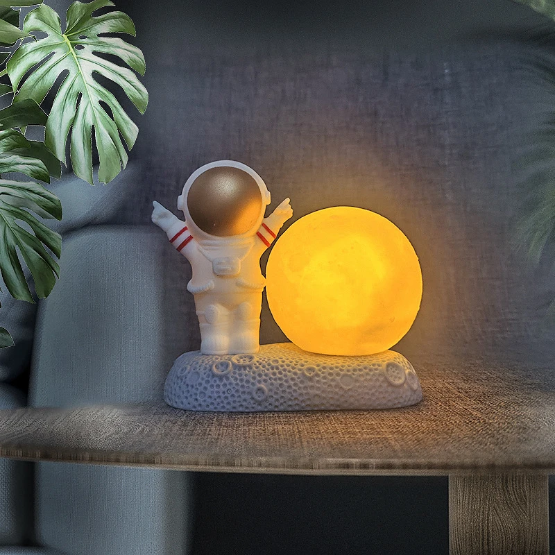 

Novelty lighting floating moon globe with Starry sky night lights for bedroom levitating Children's Decorative lights Lava lamp