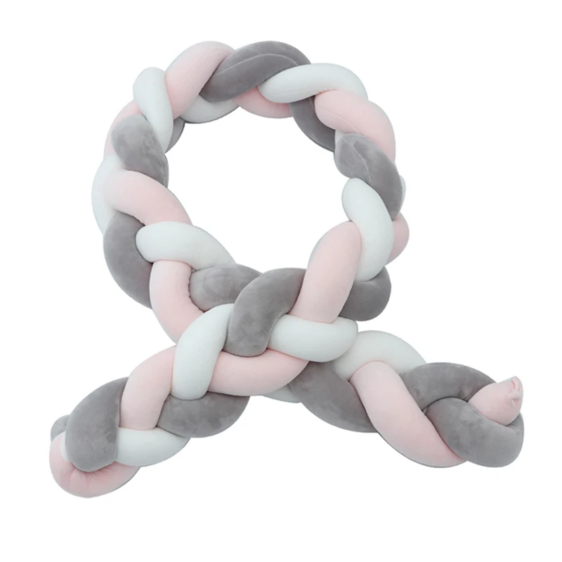 1 5 м/2 м/3 м узелковая подушка для новорожденной кровати бампер длинный узел