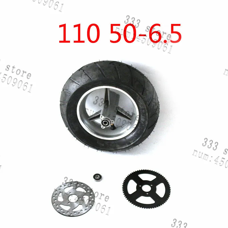 110/50 6 5 задние колеса диски ступицы тормозной диск и цепная пластина для