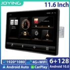 Автомагнитола 11,6 дюймов, Android 10, магнитола, стерео, универсальная магнитола, кассета, 1920*1080, Apple Carplay, мультимедийный плеер