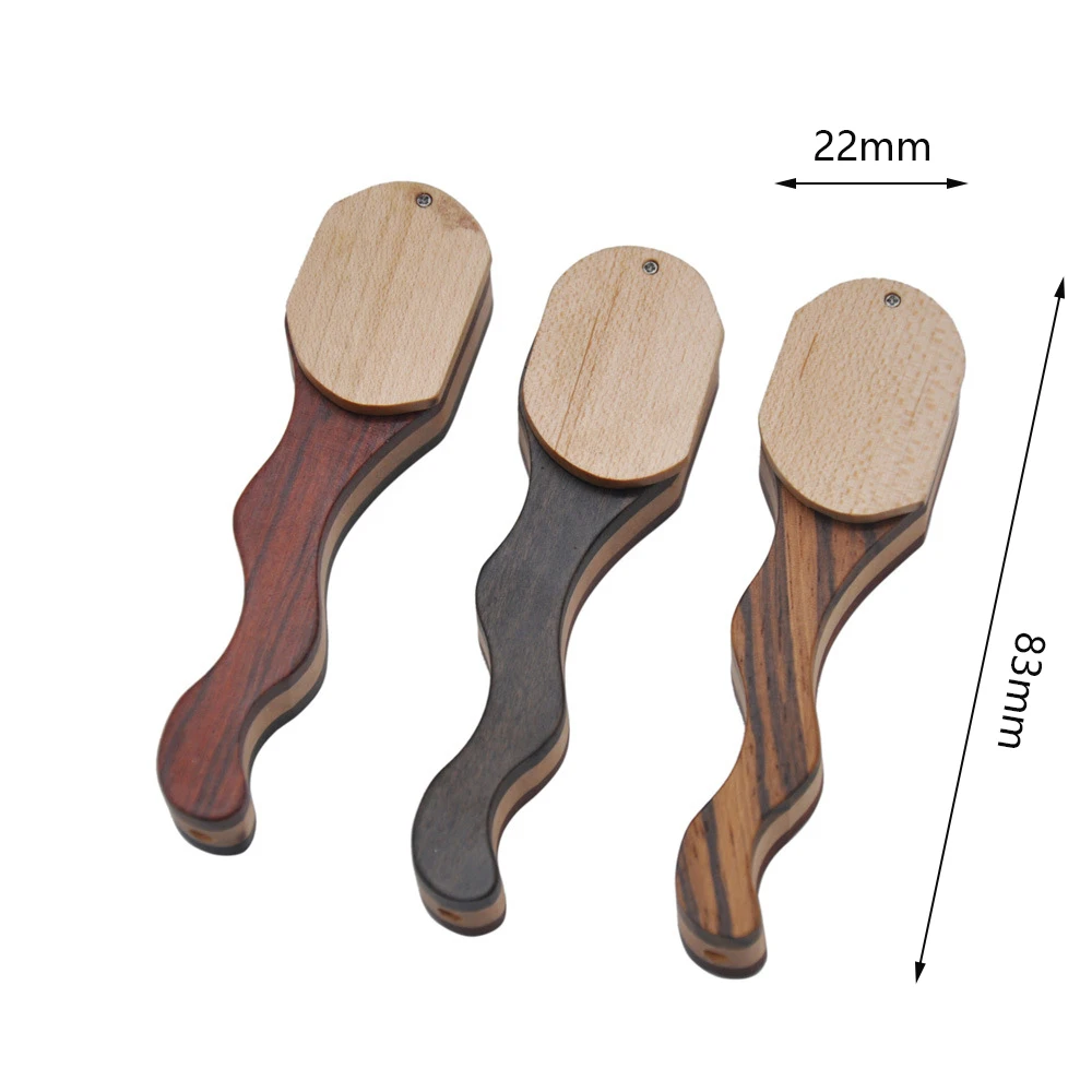 1 шт. деревянная курительная трубка для марихуаны поворотная стильная