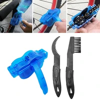 3pcs bike chain cleaner mountain road bicycle chain crank sprocket cleaning brush mtb cycling accessories bicycle repair tools