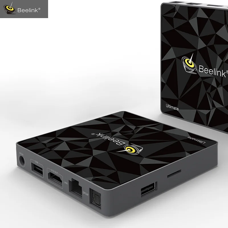 Телеприставка Smart TV box четырехъядерный HD плеер поддерживает Bluetooth 4 0 Android 7 1