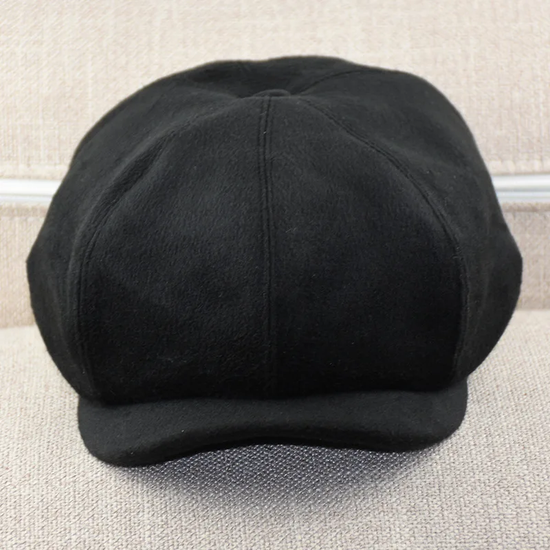 Мужская шапка размера плюс Плюща с большой головой весенняя и осенняя Кепка Newsboy