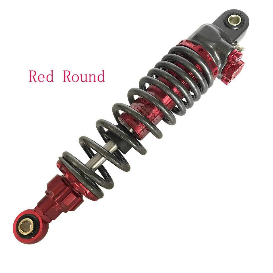 Red Round 310mm Универсальный 320 мм 12," Задний амортизатор мотоцикла задняя подвеска для одного амортизатора мотоцикла - Цвет: Red Round 310mm