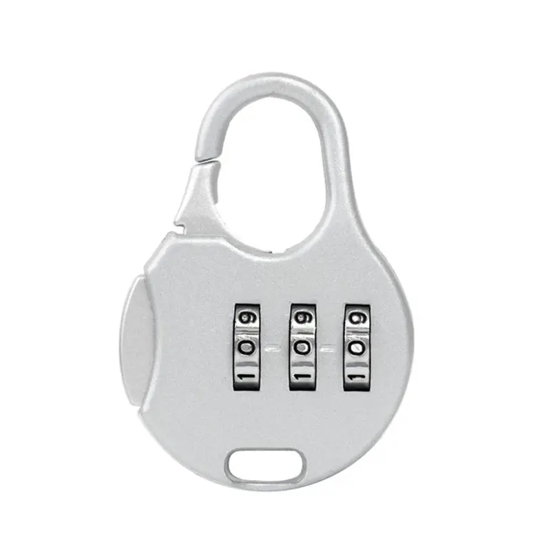 1/7pcs 3 Digit Combination Padlock Number Code Password Security Travel Safe Lock for Suitcase Luggage Bag Gym | Обустройство дома