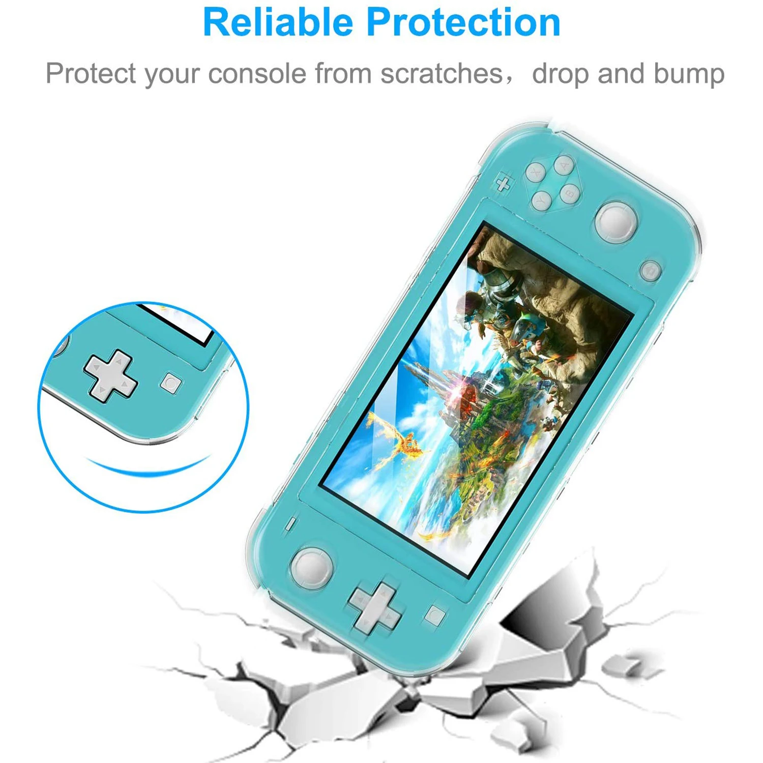 Высококачественный поликарбонатный защитный противоударный чехол для мини игры