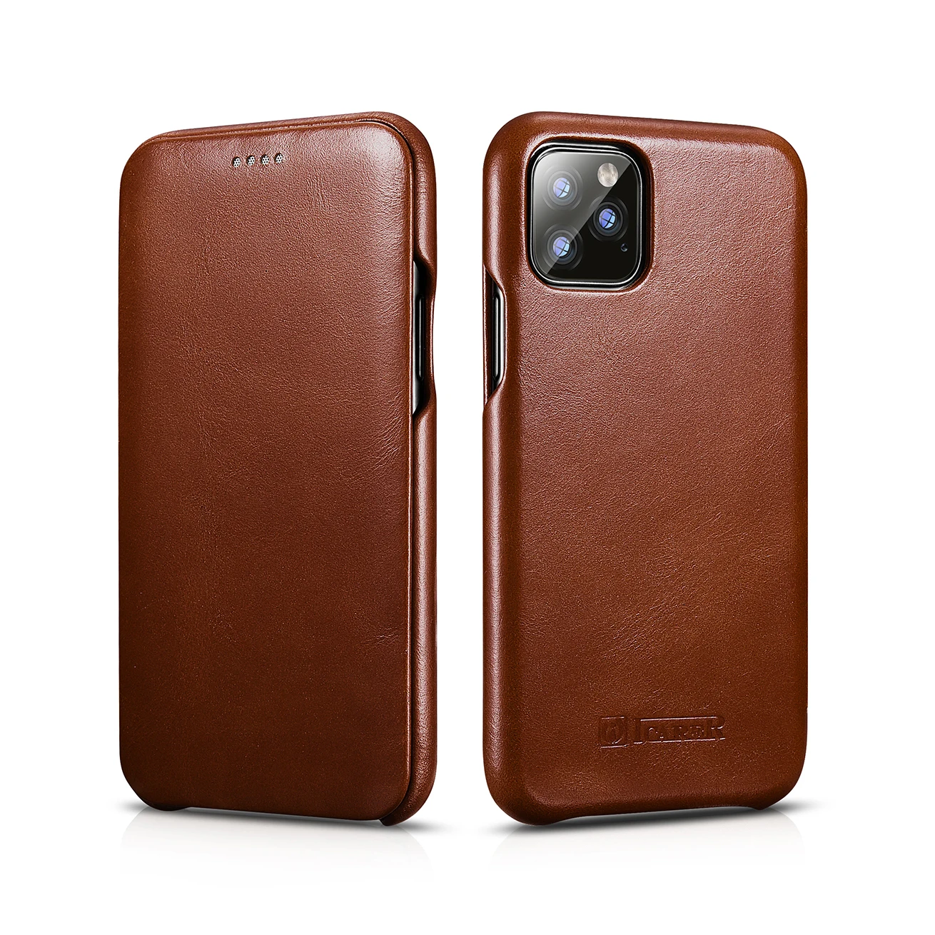 ICARER флип-чехол для iPhone 11Pro Max из натуральной кожи бизнес-книга Защитная крышка для Apple iPhone 11 бренд
