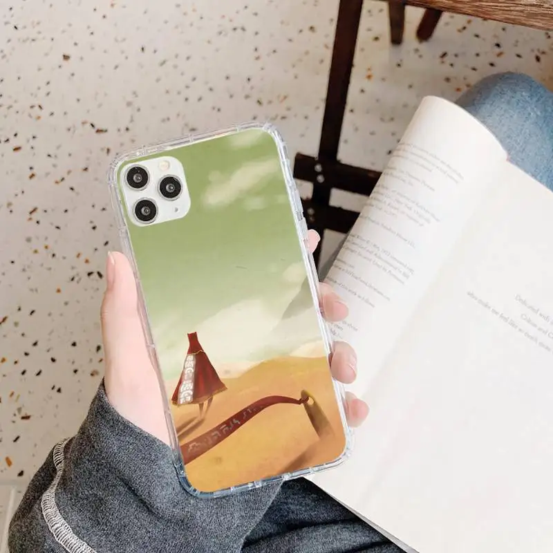 

Journey hot game Phone Case Transparent soft For iphone 5 5s 5c se 6 6s 7 8 11 12 plus mini x xs xr pro max
