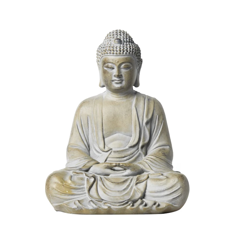 

Zen Buddha Flower Pot Balcony Decoration Landscape Garden Landscape Chinese Style Villa Outdoor Pot Decoration