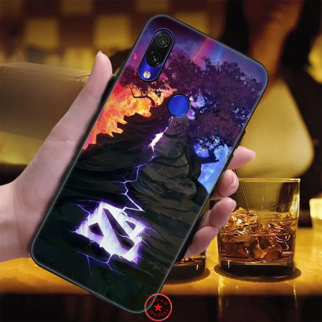 Dota 2 Мягкий силиконовый чехол для Xiaomi Redmi Note 5 6 7 8 Pro 5A Prime 4X крышка |