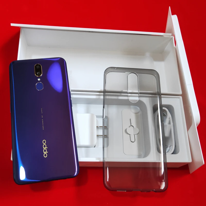 Смартфон OPPO A9 Android 8,1 4G LTE MT6771V Octa Core 6,5" 6+ 128G Задняя панель отпечаток пальца 16MP 3D корпус 4020mAh мобильный телефон