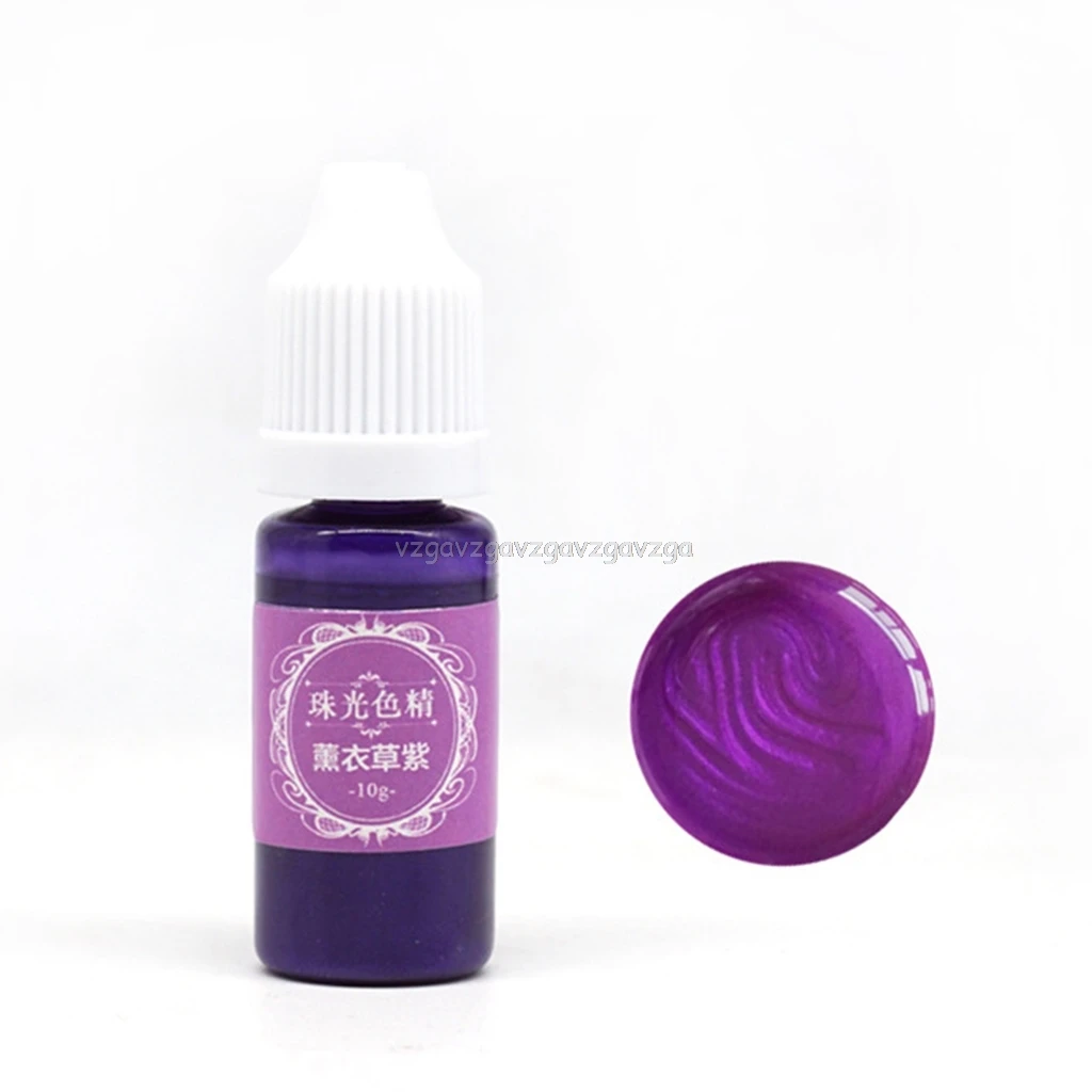 DIY Handmade AB Resin Pigment Dye Epoxy Color Fine Material Pearlescent Powder O24 19 Dropship