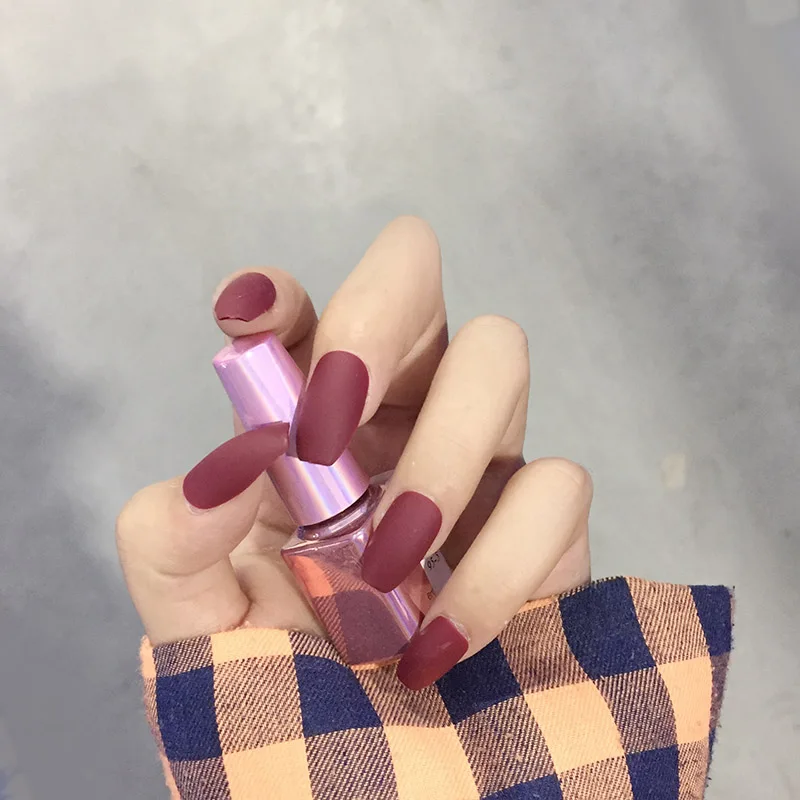 24 шт. накладные ногти для ногтей красные длинные квадратные | Красота и здоровье