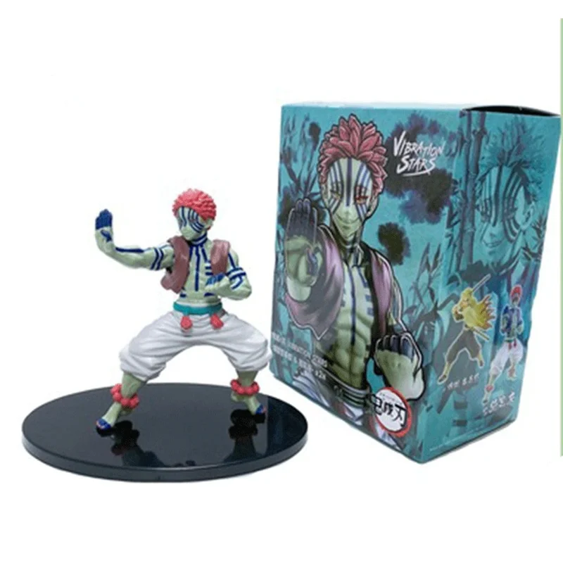 

New Demon Slayer's Blade Hand-made Winding 3 Yiwozao Figure Infinite Train Yiwoza Twelve Ghost Moon Christmas Gift Collection