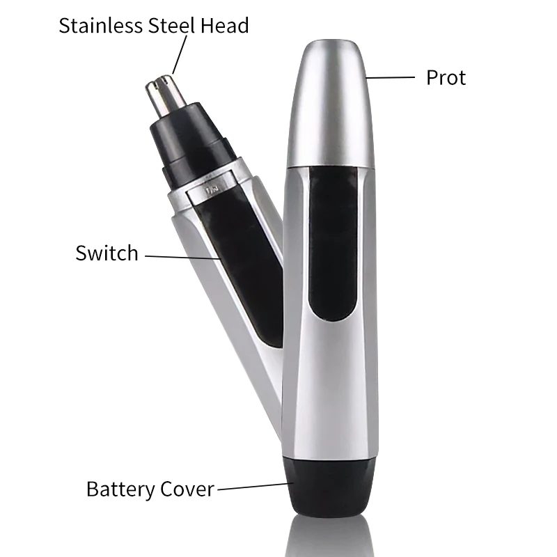 Электрический триммер для бровей и носа удаления волос бритва мужчин в носу