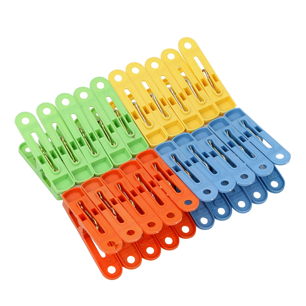 

Зажимы 20 шт./упак. прищепки для одежды для творчества разные цвета пластиковые зажимы пластиковые фиксированные зажимы