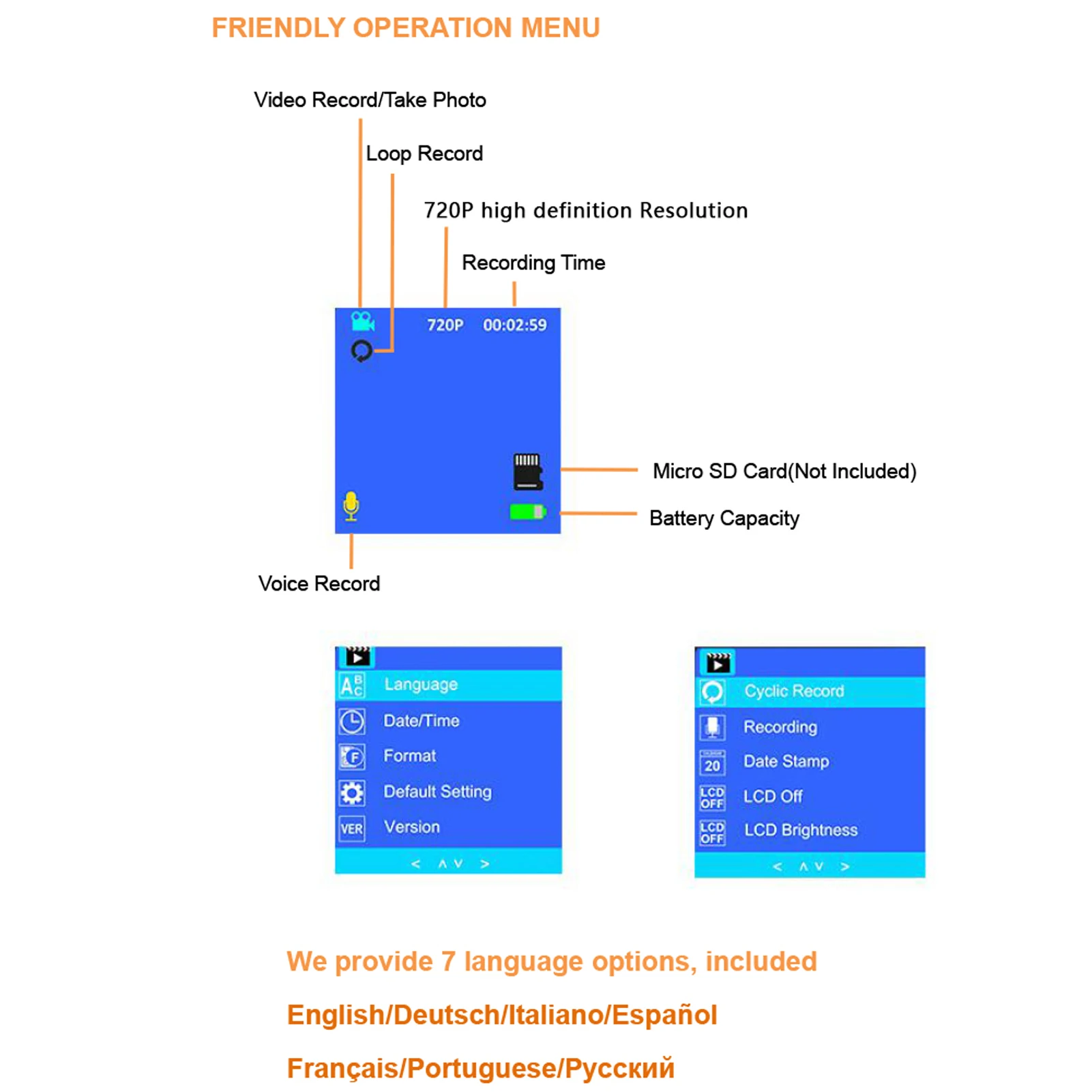

Outdoor Night-vision Device Shock-resistant High Definition Infrared Night-vision Device Integrated Design Huntings Camera