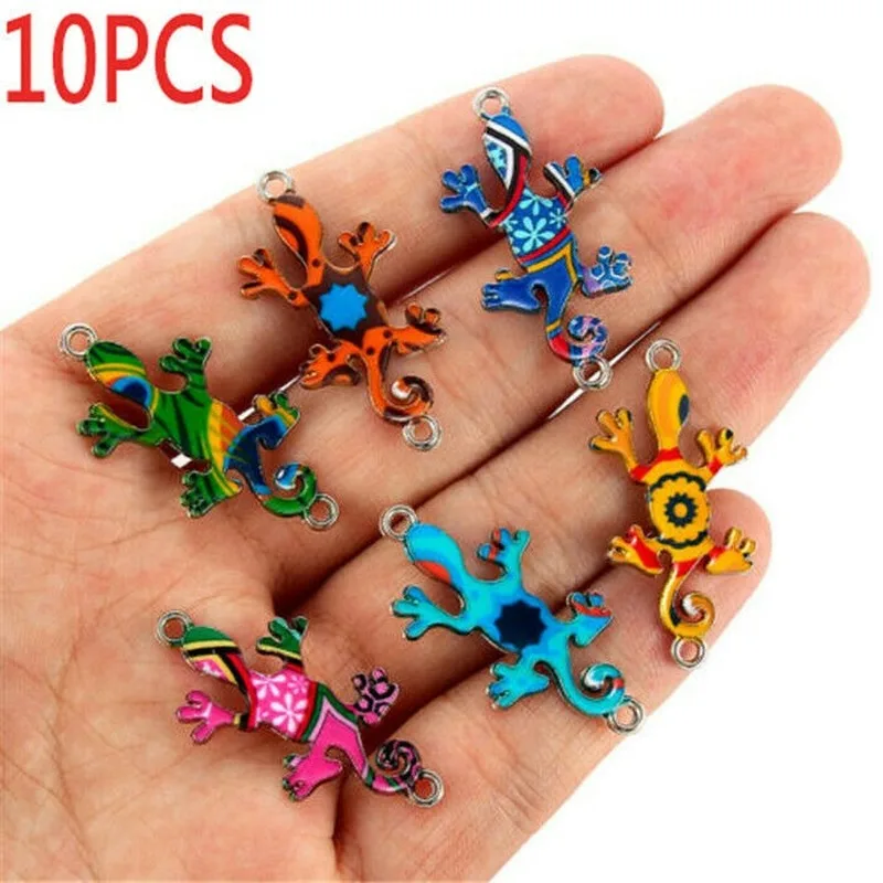 Оптовая продажа 10 шт. разноцветная искусственная подвеска Ювелирная фурнитура