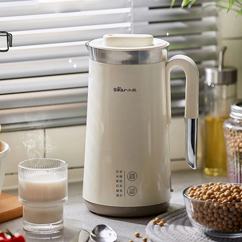 

600ml Soybean Milk Maker Intelligent Blender Electric Juicer Breakfast Supplement Machine Soya Bean Milk Filter-free 220V