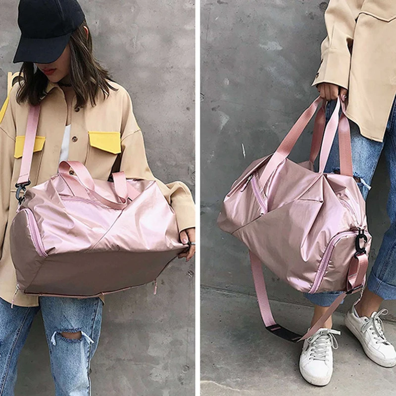 

Women's Gym Bag Travel Yoga Wet Dry Separation Men's Single Shoulder