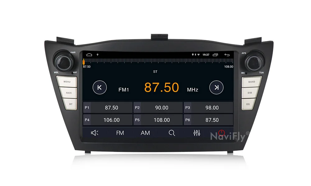 NaviFly " Android 9 автомобильный мультимедийный плеер для hyundai IX35 TUCSON 2009 2010- Wifi RDS gps Navi 2+ 32G hd-навигатор для автомобиля BT