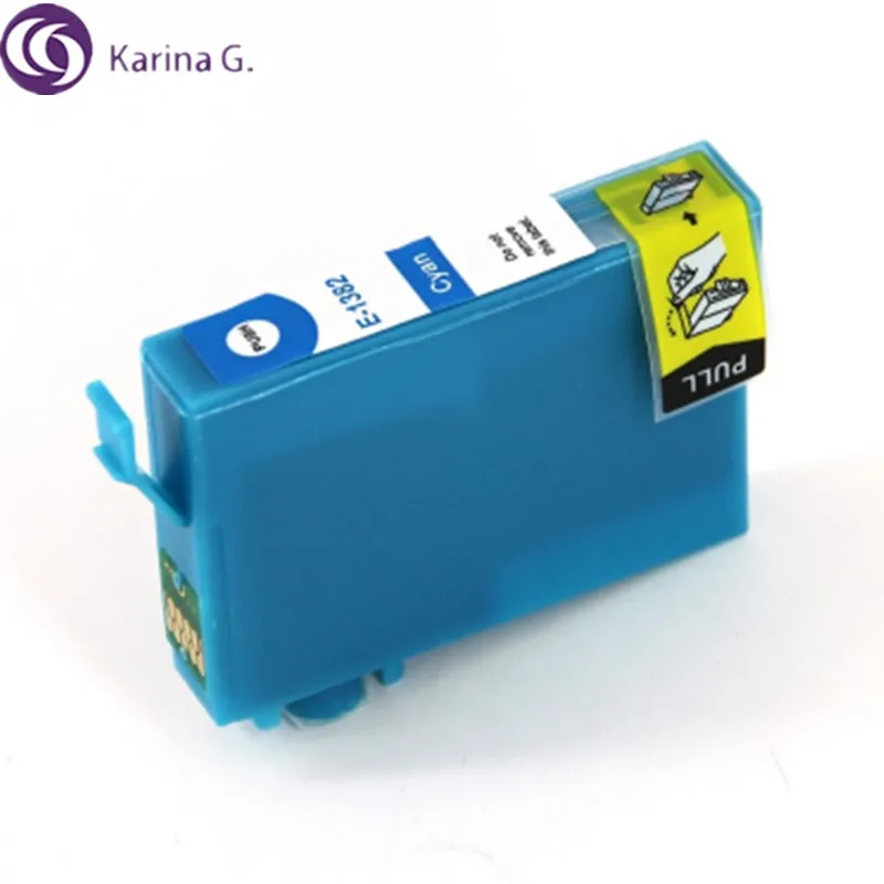 Совместимый чернильный картридж для Epson T1381 T1381-T1384 подходит Stylus TX235W TX420W TX430W и т. Д. |