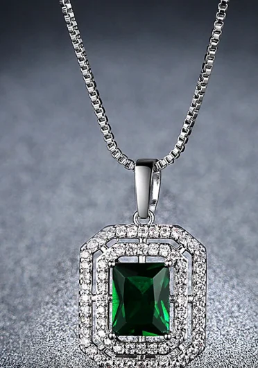 

YVV18 Full Gem Star Pendant Necklace Valentine Eye Zircon Item Round Female