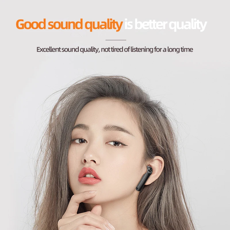 bluetooth wireless earbuds headphone hifi stereo waterproof sports game tws headsets earphone with microphone for iphone android free global shipping