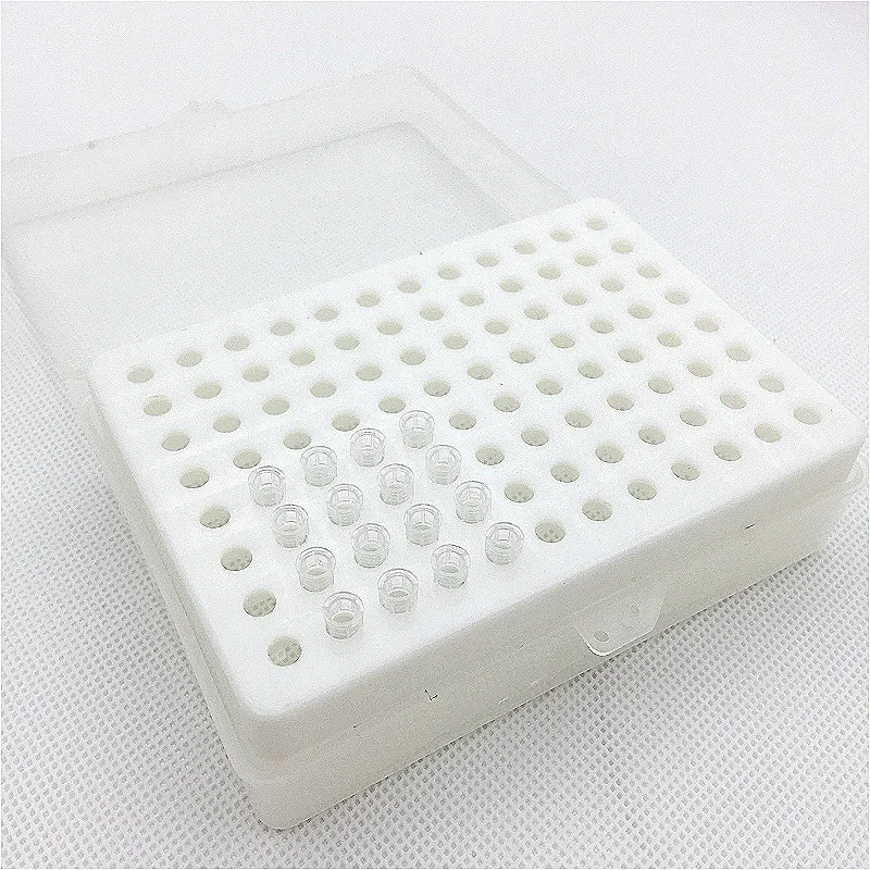 Пластиковая коробка с наконечниками для пипетки 10 ul 96 лунок картридж химической