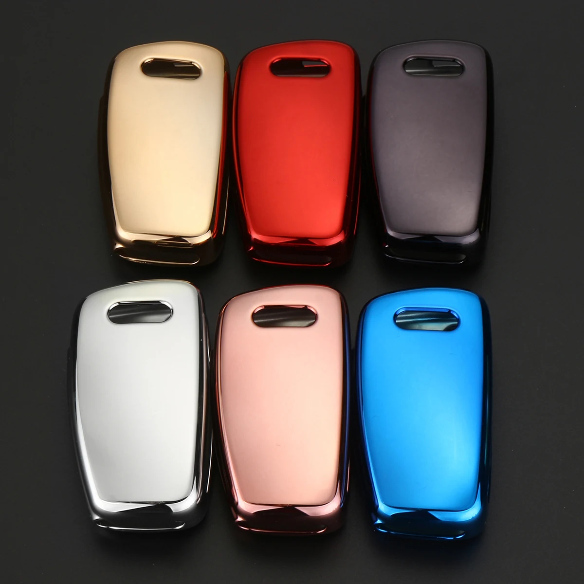 ТПУ защитный чехол для автомобильного ключа мягкий из Audi C6 A7 A8 R8 A1 A3 A4 A5 Q7 A6 C5