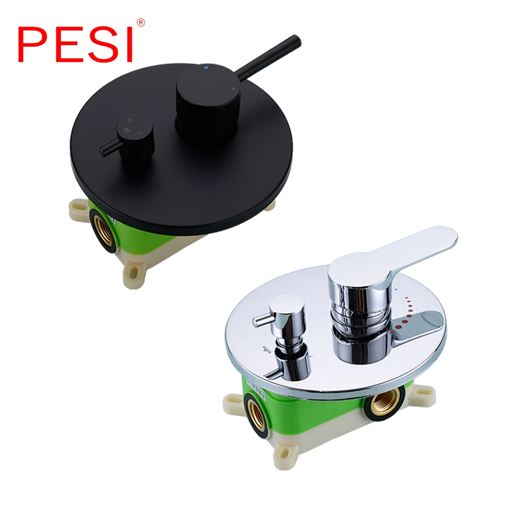 Bath & Shower Faucets Control Brass Mixing Valve Switch Concealed Mixer Hotel Faucet Wall . | Обустройство дома