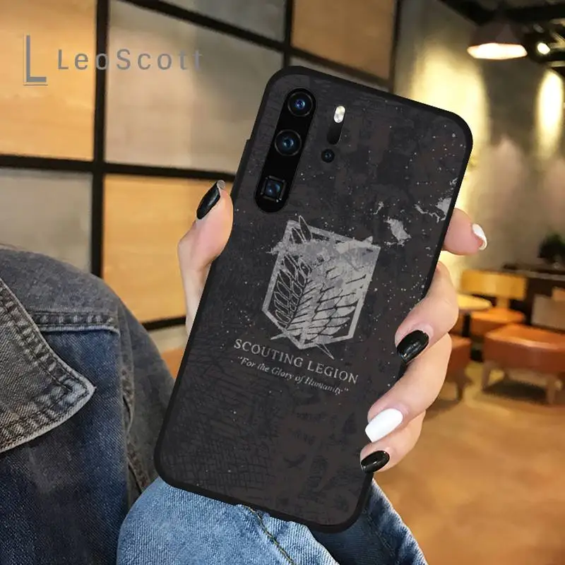 

Attack On Titan Levi Ackerman Phone Case For Huawei honor Mate P 9 10 20 30 40 Pro 10i 7 8 a x Lite nova 5t