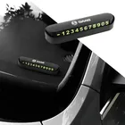 Автомобиль временные Знак Стоп парковочная карта телефонный номер карты пластина для saab scania 93 9-3 900 9000 стайлинга автомобилей наклейки