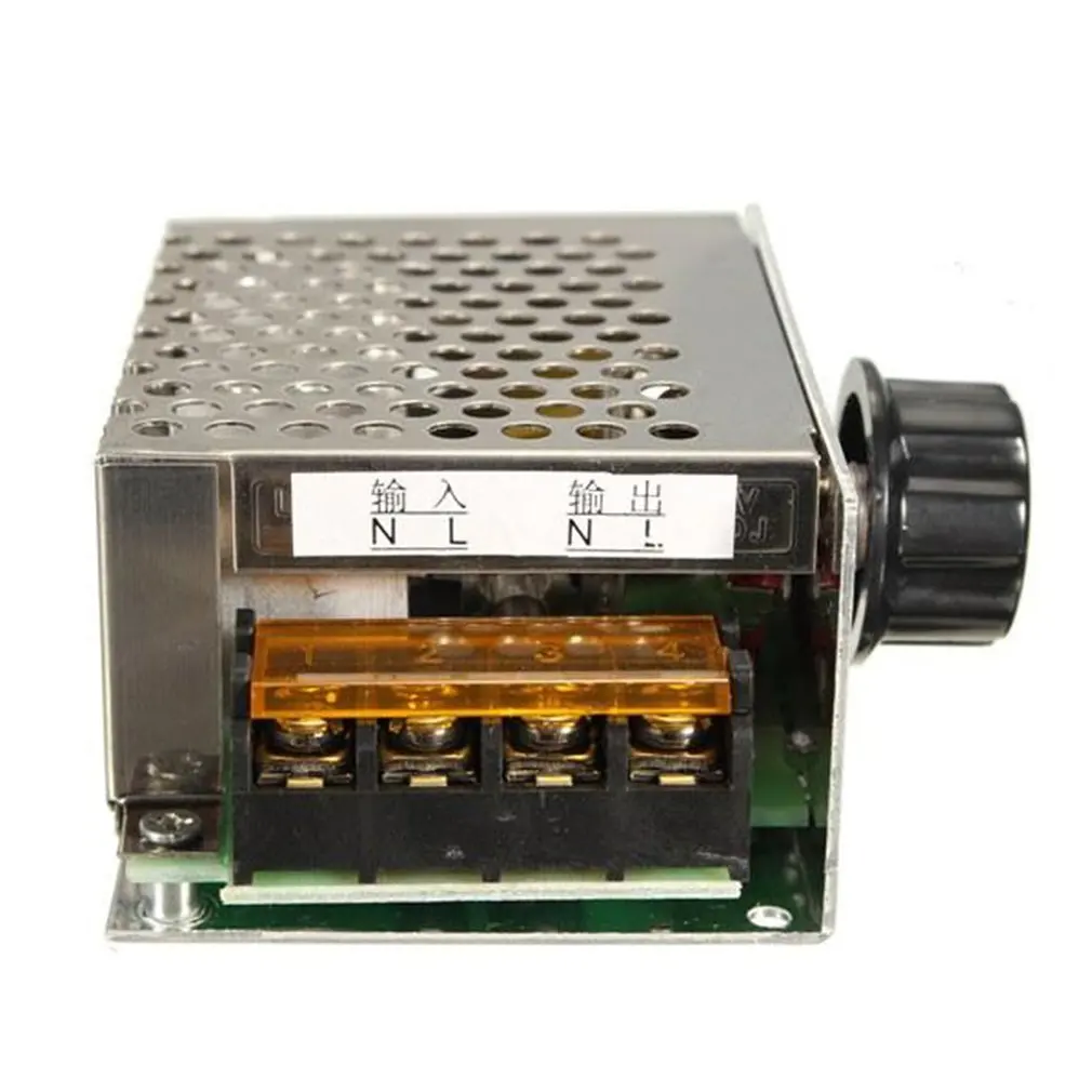 AC 220V 4000W SCR регулятор напряжения диммер электронный скорости