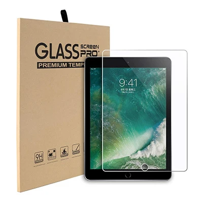2018 glass protector CHINFAI 1:1 безопасный Чехол для детей для iPad A1822 A1893 противоударный мягкий силиконовый моющийся чехол для iPad Air 1 2 3/iPad Pro 9,7 - Цвет: 2018 glass protector