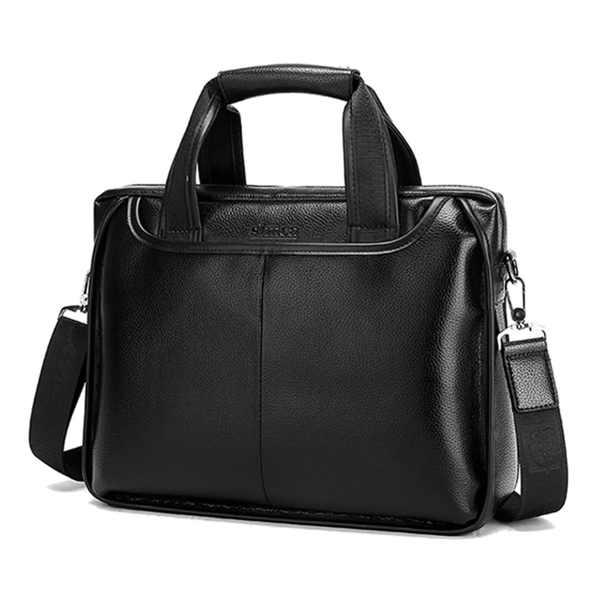 

Men Genuine Leather Handbags Casual Leather Laptop Bags Male Business Travel Messenger Bags Men's Crossbody Shoulder Bag