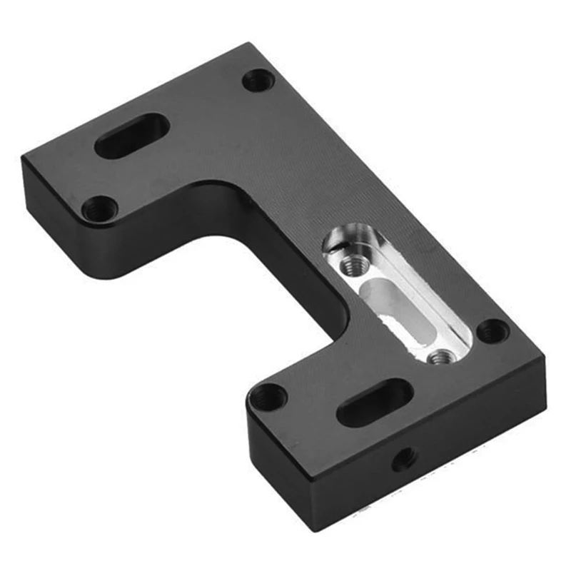 

2Set Rc Car Metal Steering Servo Warehouse Fixed Mounting Bracket for Wpl B14 B24 C14 C24 B16 B36 Mn D90 D91,Red & Black