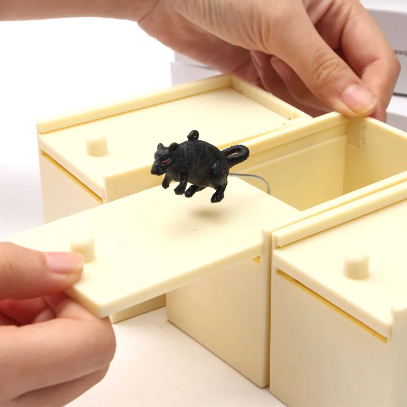 Новая забавная коробка для отпугивания Шуточный паук скрытый чехол отличное