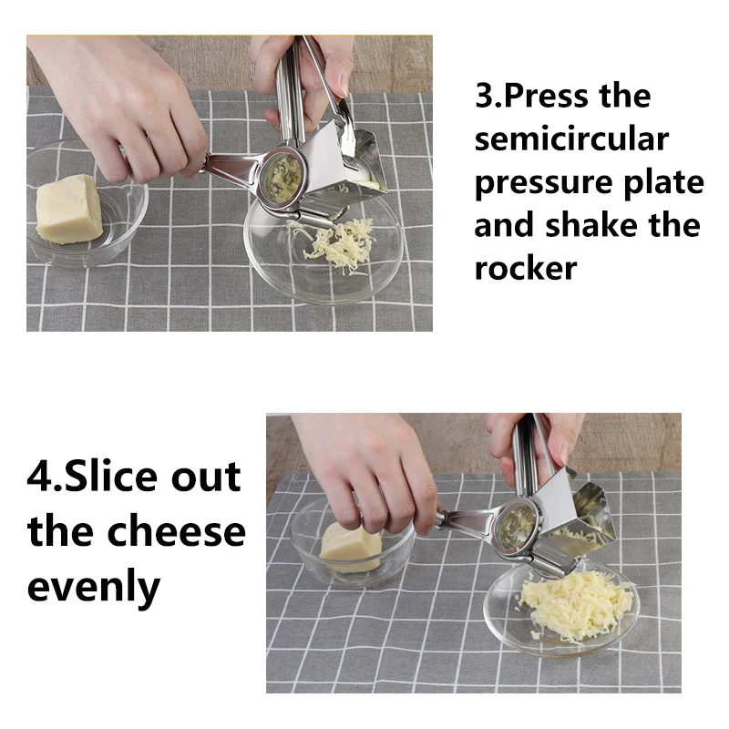 Многофункциональный измельчитель для сыра из нержавеющей стали креативный