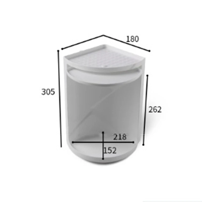 Ванная комната 360 градусов вращающаяся Полка для кухни полка унитаза угловая