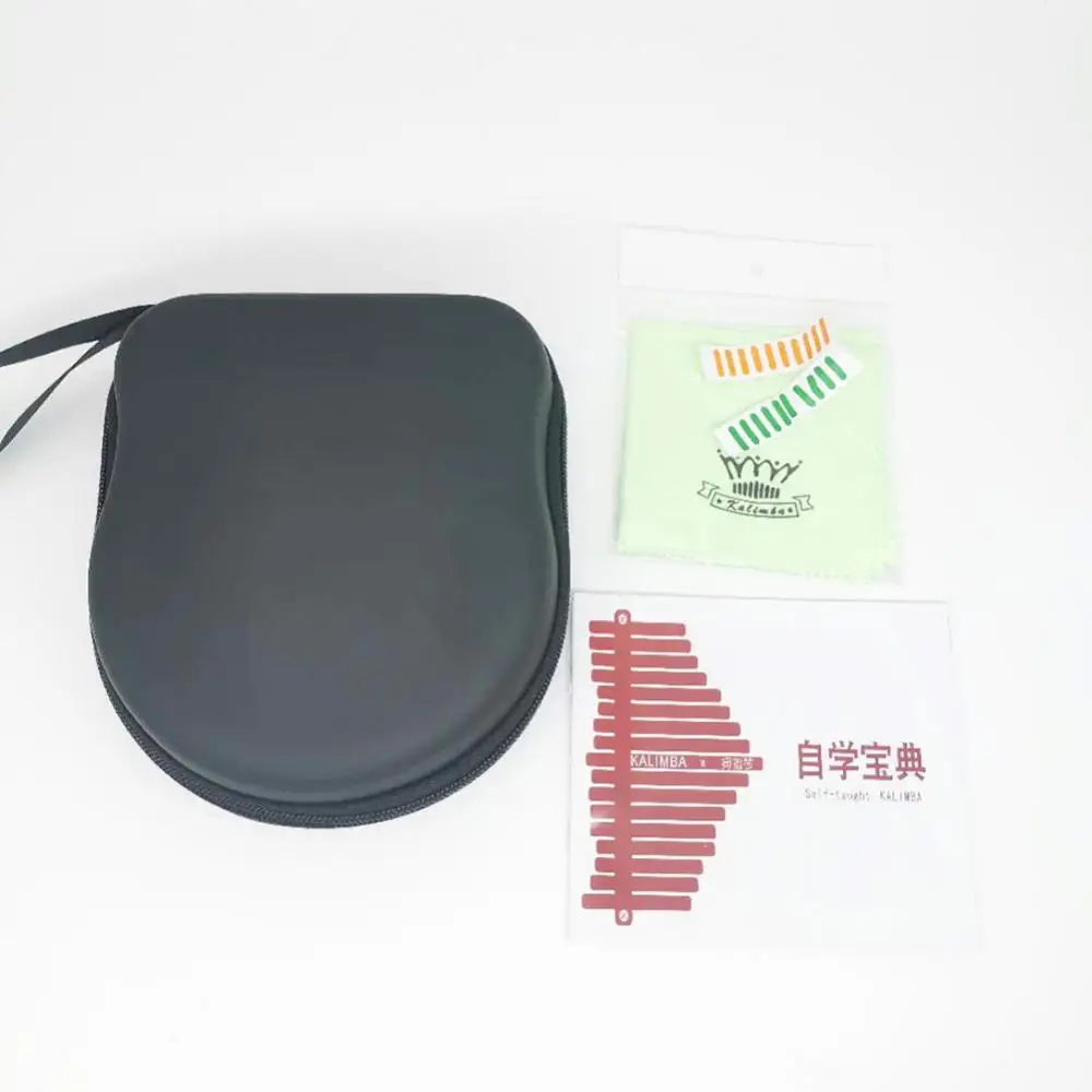 

Acrylic 17 Key Finger Kalimba Thumb Piano Beginner Learning Musical Instrument