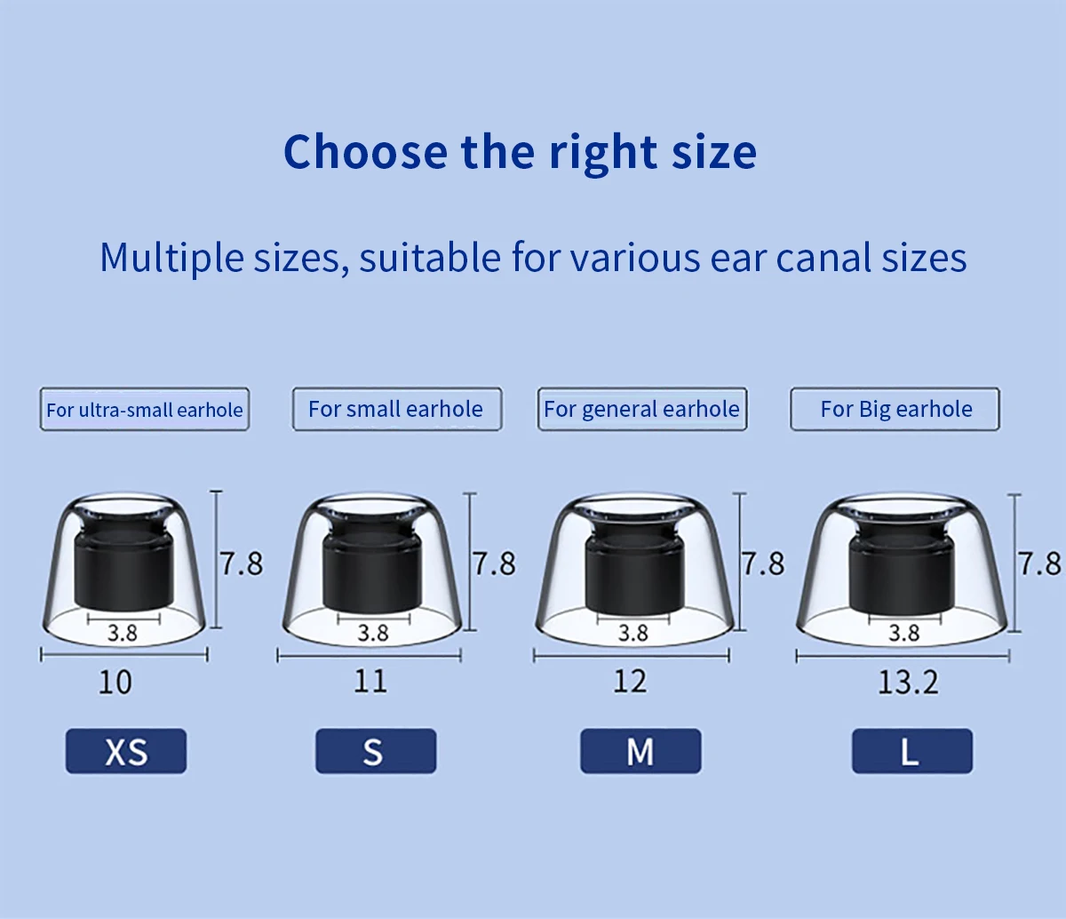 latex ear tips for sony wf 1000xm4 1000xm3 eartips samsung buds buds plus earbuds tips anti slip avoid falling off free global shipping